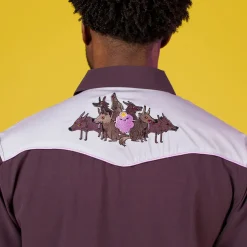 Adventure Time|Warner Bros.|Adventure Time "LSP's Wolf Pack" – Roper Short Sleeve Shirt