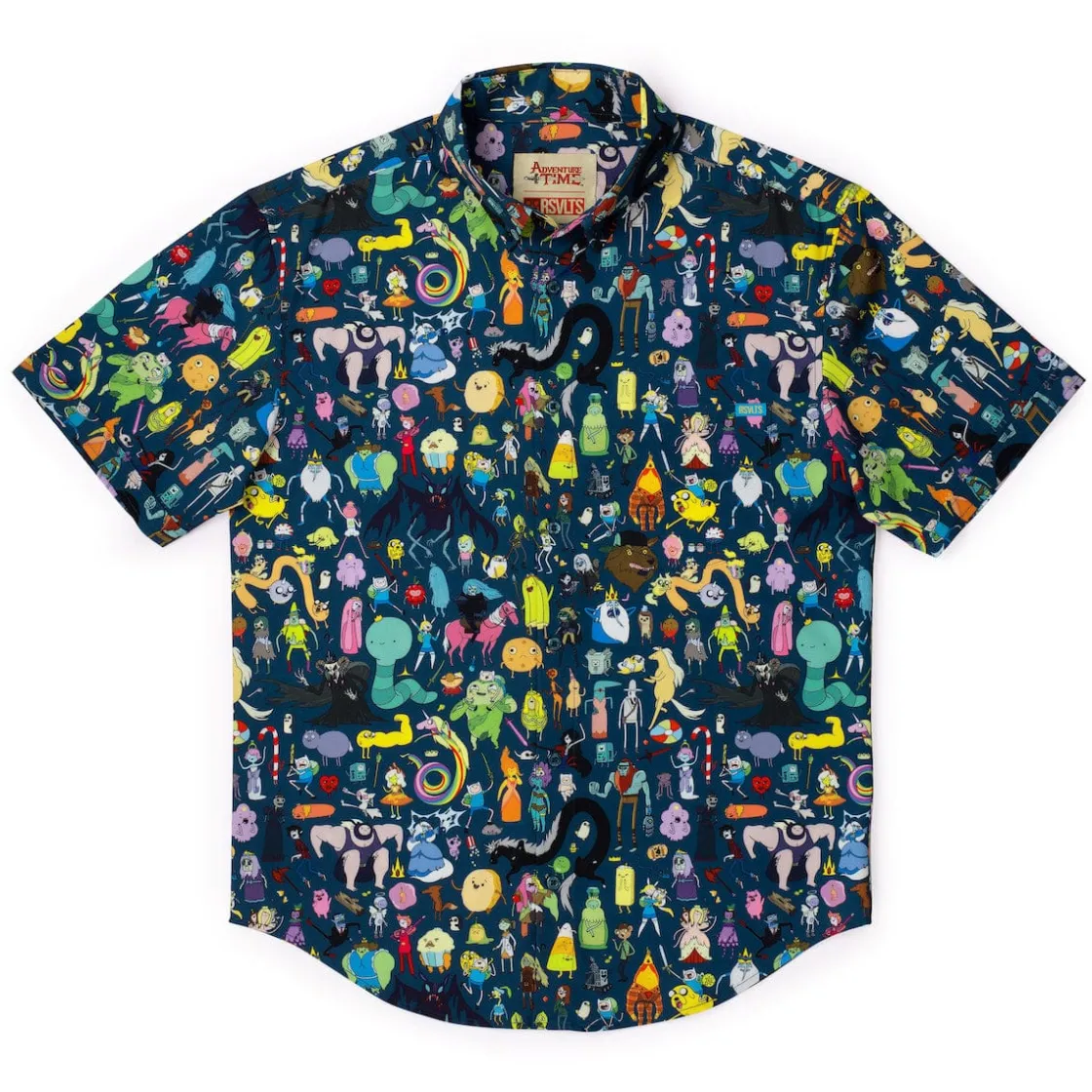 Adventure Time|Warner Bros.|Adventure Time "Who's Who of Ooo" – KUNUFLEX Short Sleeve Shirt