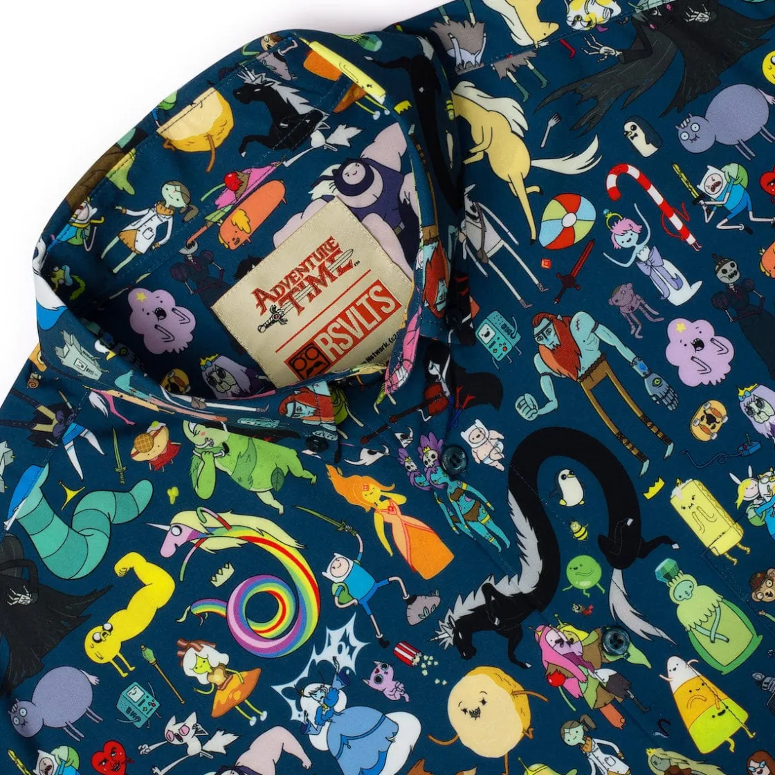 Adventure Time|Warner Bros.|Adventure Time "Who's Who of Ooo" – KUNUFLEX Short Sleeve Shirt