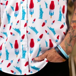 Short Sleeve Shirts|Americana|RSVLTS America Pops & Freedom – KUNUFLEX Short Sleeve Shirt (Legends Edition)