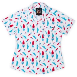 Short Sleeve Shirts|Americana|RSVLTS America Pops & Freedom – Women's KUNUFLEX Short Sleeve Shirt (Legends Edition)