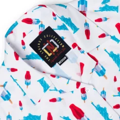 Short Sleeve Shirts|Americana|RSVLTS America Pops & Freedom – Women's KUNUFLEX Short Sleeve Shirt (Legends Edition)
