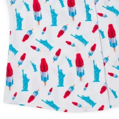 Short Sleeve Shirts|Americana|RSVLTS America Pops & Freedom – Women's KUNUFLEX Short Sleeve Shirt (Legends Edition)