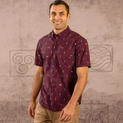 Avatar|Nickelodeon|Nickelodeon Avatar: The Last Airbender "SECRET TUNNELLLLLL" – KUNUFLEX Short Sleeve Shirt