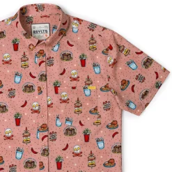 Short Sleeve Shirts|Short Sleeves|RSVLTS Bacon, Ink, and Cheese – KUNUFLEX Short Sleeve Shirt