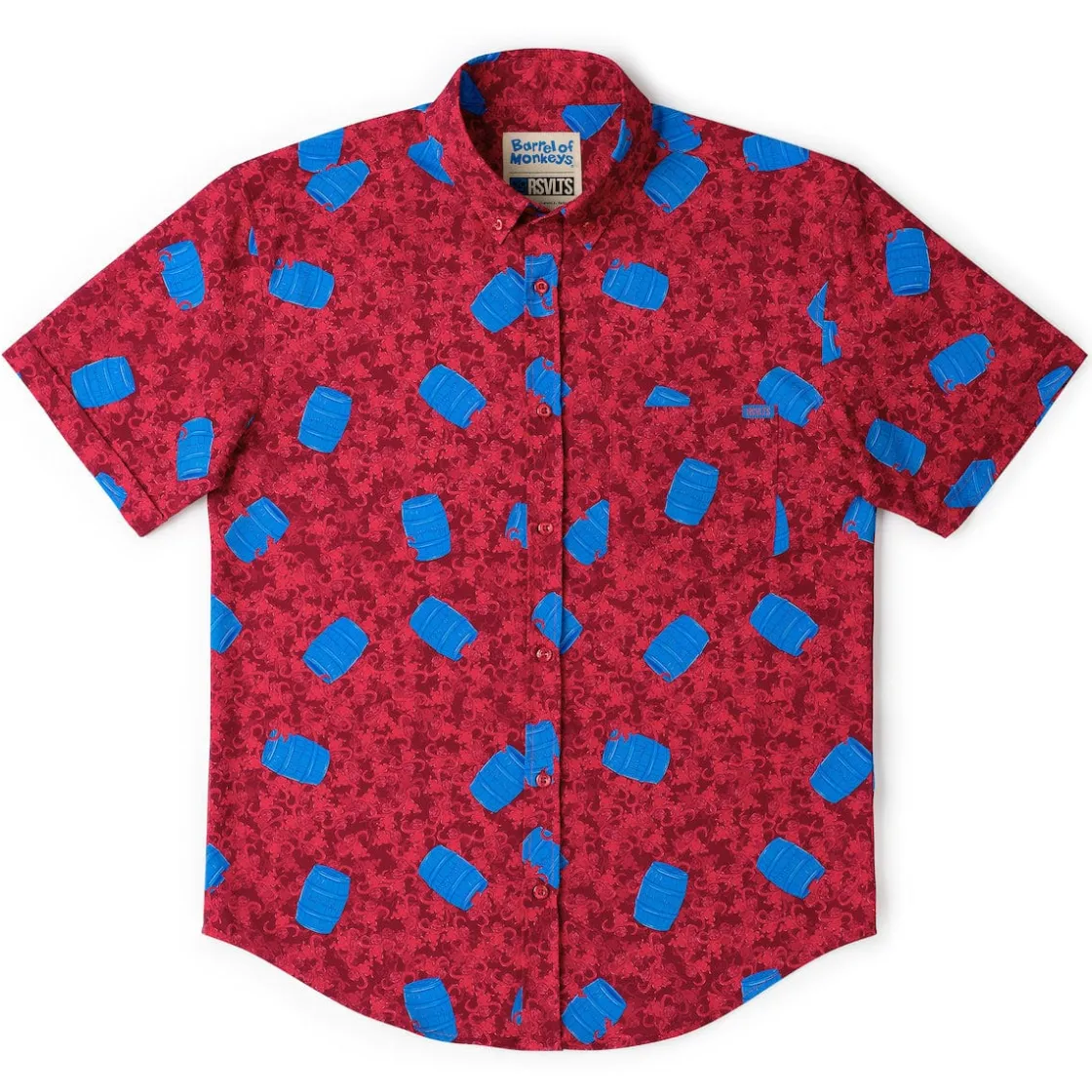 Hasbro|Game Night|Game Night Barrel of Monkeys "Monkeyin’ Around" – KUNUFLEX Short Sleeve Shirt