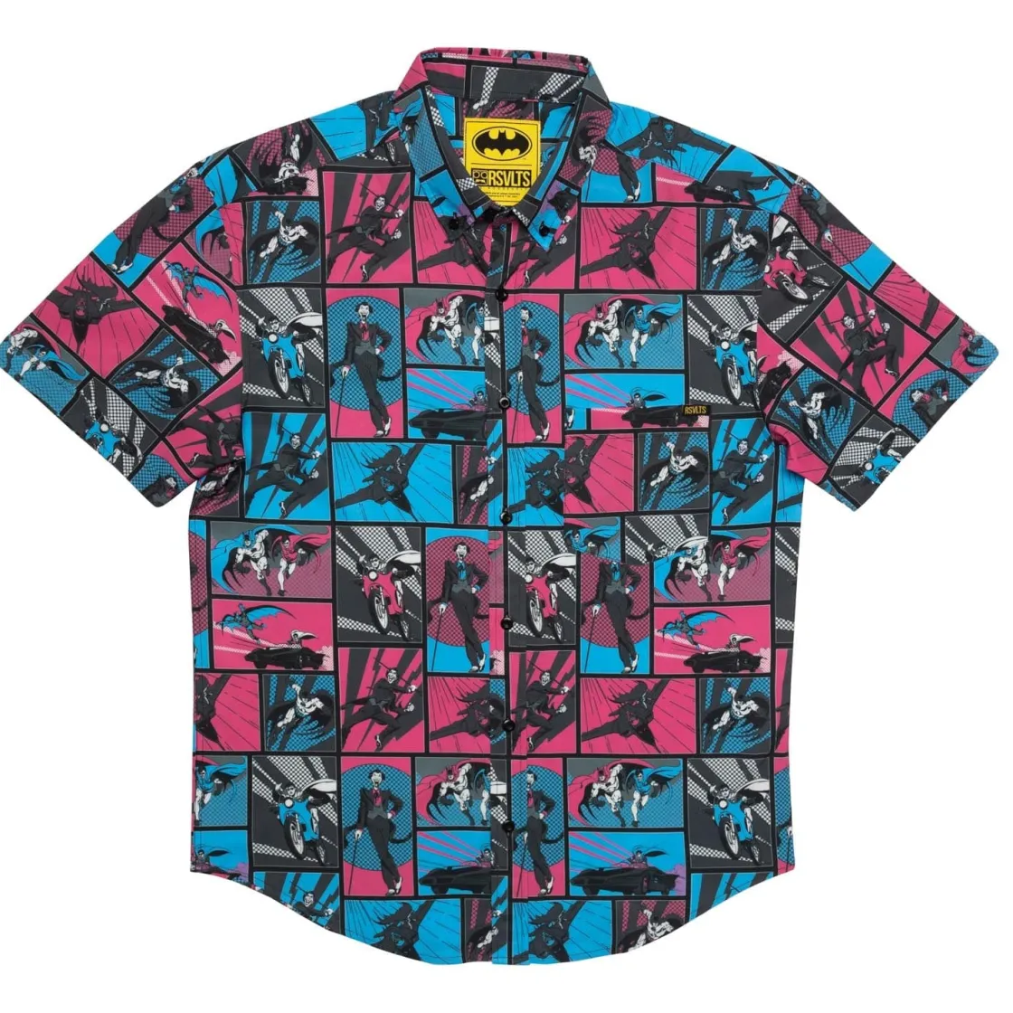 Paging Mr. Morrow|Dc|Batman "Funny Papers" – KUNUFLEX Short Sleeve Shirt