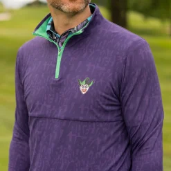 Quarter Zips|Greatest Hits|Batman ™ 85th Anniversary "Clownin' a Round" – Quarter Zip