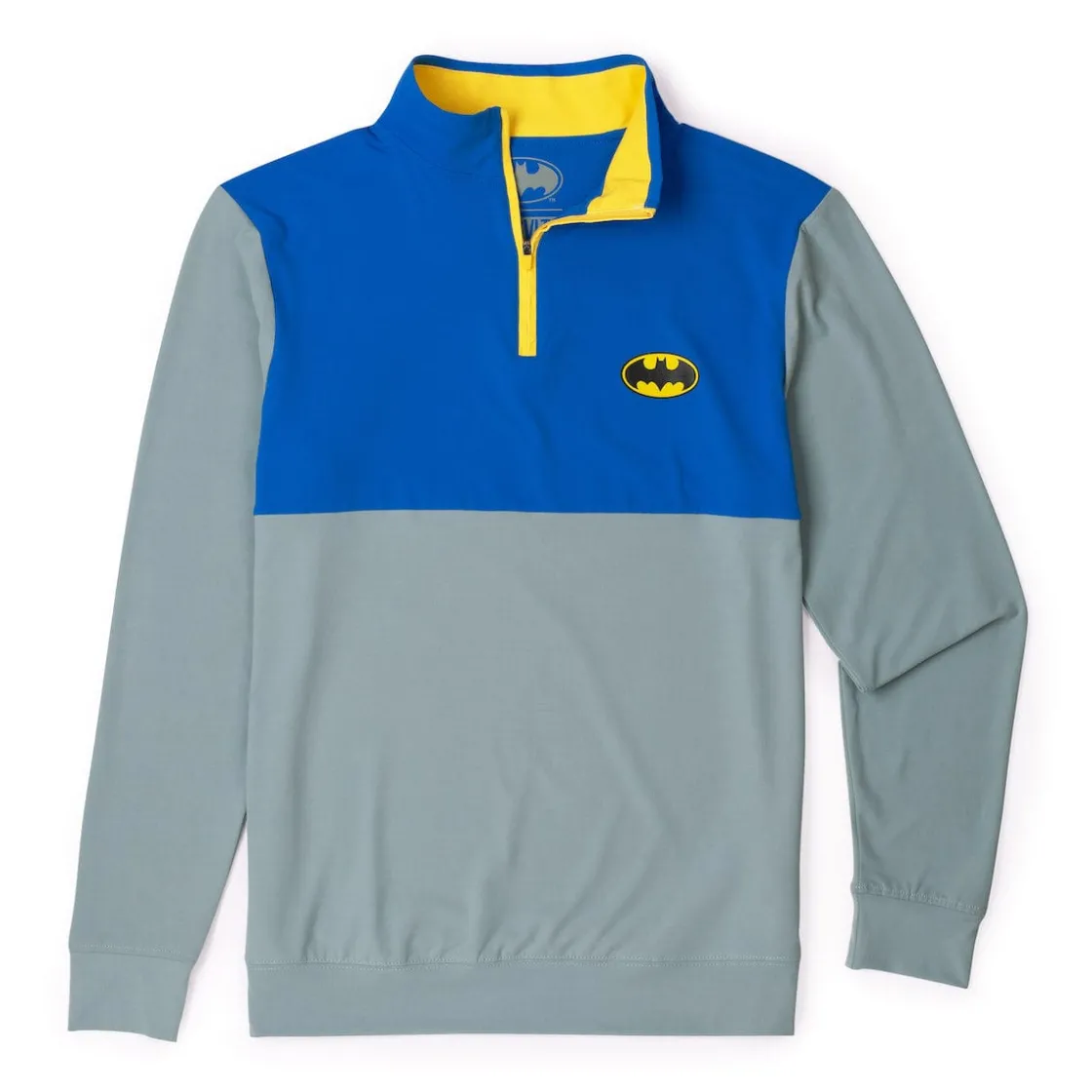 Quarter Zips|Greatest Hits|Batman ™ 85th Anniversary "Holy Activewear, !" – Quarter Zip
