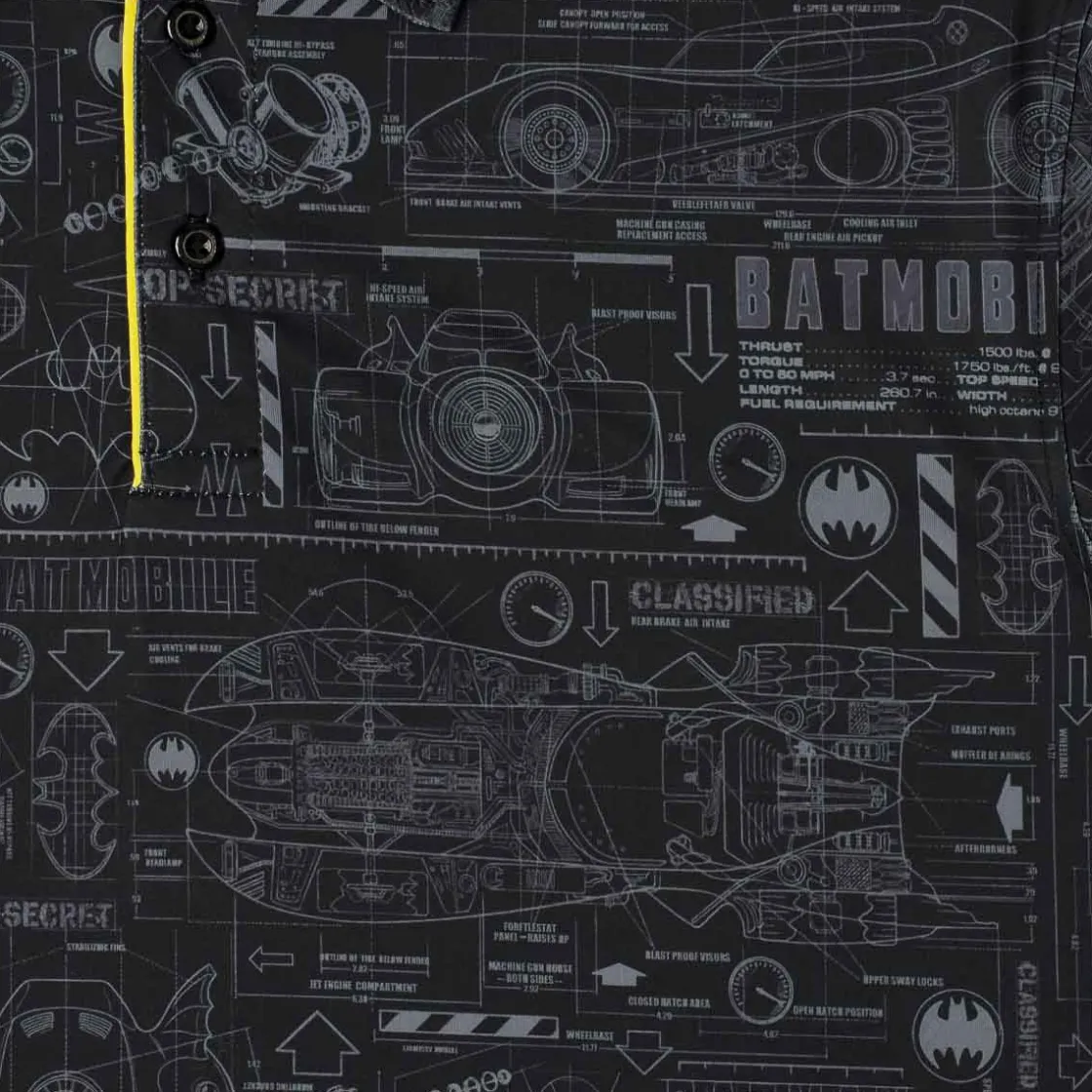 Greatest Hits|Dc|Batman ™ 85th Anniversary "Property of Wayne Enterprises" – All-Day Polo
