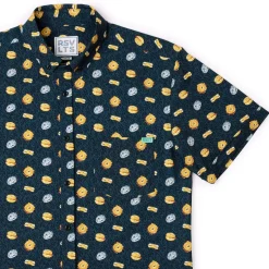 Short Sleeve Shirts|Short Sleeves|RSVLTS B.E.C. Bliss – KUNUFLEX Short Sleeve Shirt