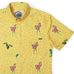 Short Sleeve Shirts|Short Sleeves|RSVLTS Bird’s the Word – KUNUFLEX Short Sleeve Shirt
