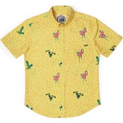 Short Sleeve Shirts|Short Sleeves|RSVLTS Bird’s the Word – KUNUFLEX Short Sleeve Shirt