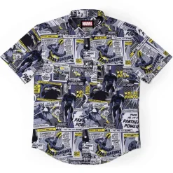 Marvel|Marvel|Marvel Black Panther "The Panther Follows" – KUNUFLEX Short Sleeve Shirt