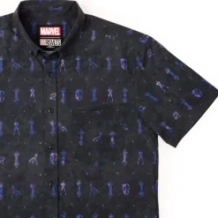 Marvel|Marvel|Marvel Black Panther "Vibranium Chief" – KUNUFLEX Short Sleeve Shirt