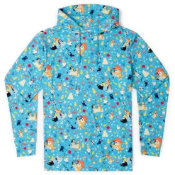 Bluey|Outerwear|Bluey "Beach Day" – Performance Hoodie