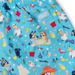 Bluey|Shorts|Bluey "Beach Day" – Preschooler Hybrid Shorts
