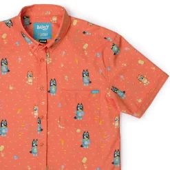 Bluey|Short Sleeves|Bluey "Don't Let It Melt" – KUNUFLEX Short Sleeve Shirt