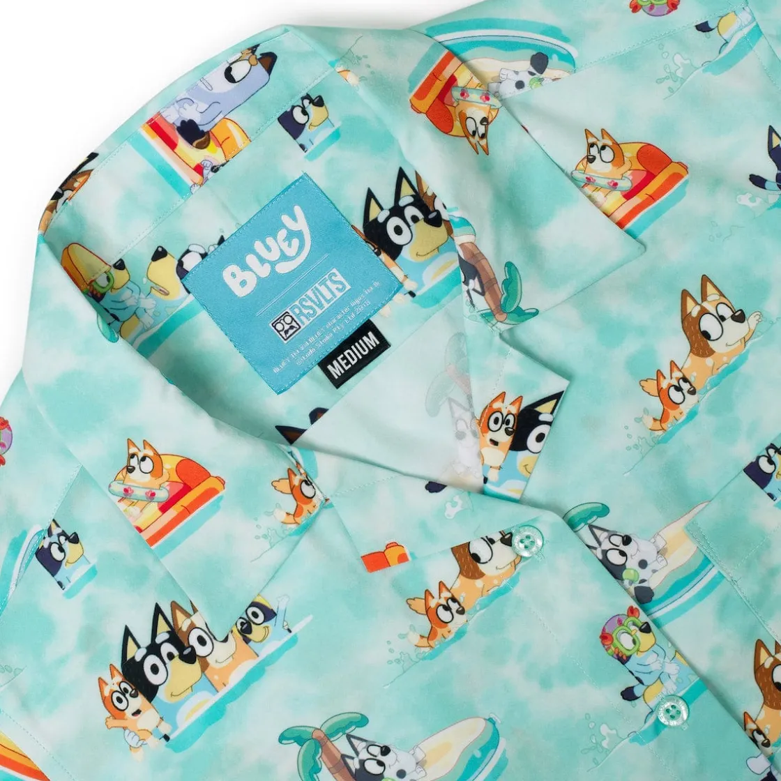 Bluey|Bluey "Everybody in the Pool" – Women's KUNUFLEX Short Sleeve Shirt