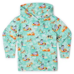 Bluey|Hoodies|Bluey "Everybody in the Pool" – Preschooler Performance Hoodie