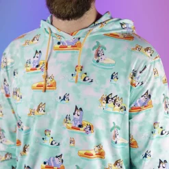 Bluey|Outerwear|Bluey "Everybody in the Pool" – Performance Hoodie