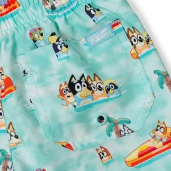 Bluey|Shorts|Bluey "Everybody in the Pool" – Preschooler Hybrid Shorts