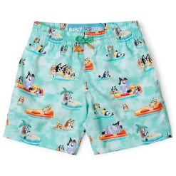 Bluey|Shorts|Bluey "Everybody in the Pool" – Youth Hybrid Shorts