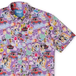 Bluey|Matching Sets|Bluey "Let's Motor" – KUNUFLEX Short Sleeve Shirt