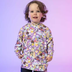 Bluey|Hoodies|Bluey "Let's Motor" – Preschooler Performance Hoodie