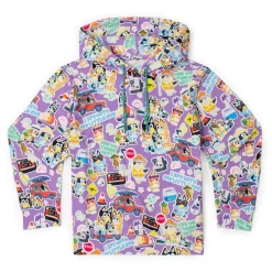 Bluey|Hoodies|Bluey "Let's Motor" – Youth Performance Hoodie