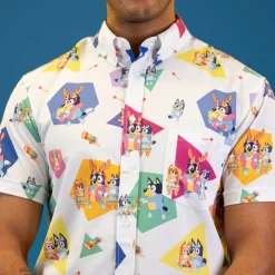 Bluey|Short Sleeves|Bluey "Magic Xylophone" – KUNUFLEX Short Sleeve Shirt