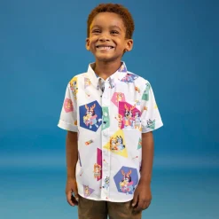 Bluey|Preschool (2t-5t)|Bluey "Magic Xylophone" – Preschooler KUNUFLEX Short Sleeve Shirt