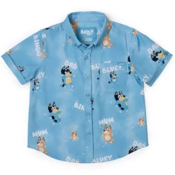 Bluey|Preschool (2t-5t)|Bluey "Meet the Heelers" – Preschooler KUNUFLEX Short Sleeve Shirt