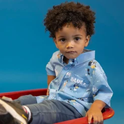 Bluey|Preschool (2t-5t)|Bluey "Meet the Heelers" – Preschooler KUNUFLEX Short Sleeve Shirt