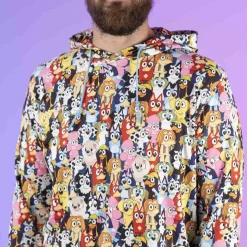 Bluey|Outerwear|Bluey "Primary Pals" – Performance Hoodie