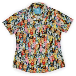 Bluey|Short Sleeves|Bluey "Primary Pals" – Women's KUNUFLEX Short Sleeve Shirt