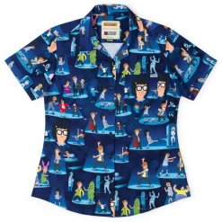 Bob's Burgers|Bob's Burgers Bob's Burgers "Night of the Living Dance" – Women's KUNUFLEX Short Sleeve Shirt