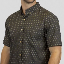 Short Sleeve Shirts|Short Sleeves|RSVLTS Bourbon Sunset – KUNUFLEX Short Sleeve Shirt