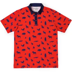 Polos|Originals|Breakfast Balls ® "Americana Animals" – All-Day Polo