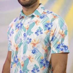 Polos|Originals|Breakfast Balls ® "Birdies of Paradise" – All-Day Polo