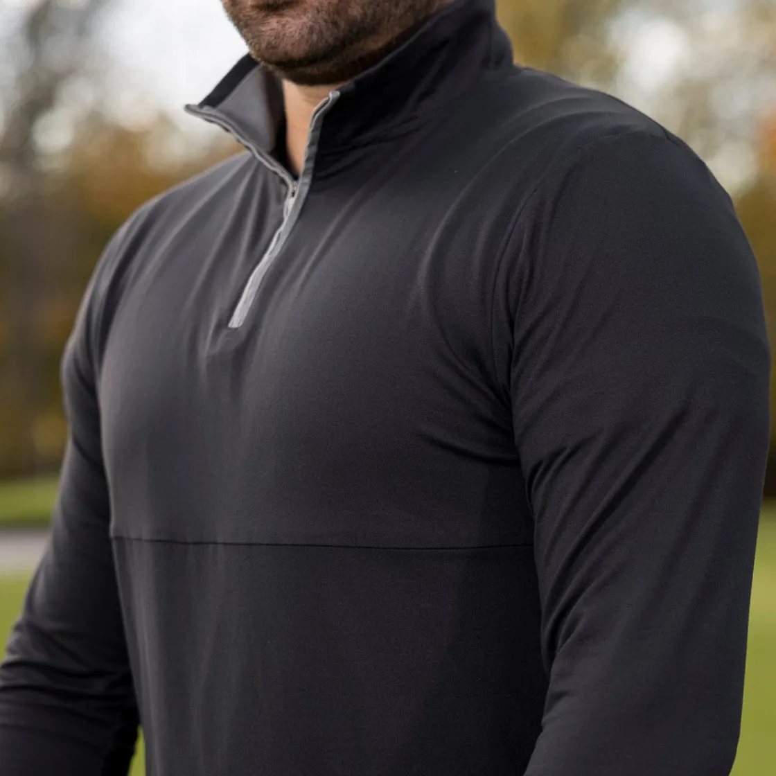 Quarter Zips|Originals|Breakfast Balls ® "Black" – Quarter Zip