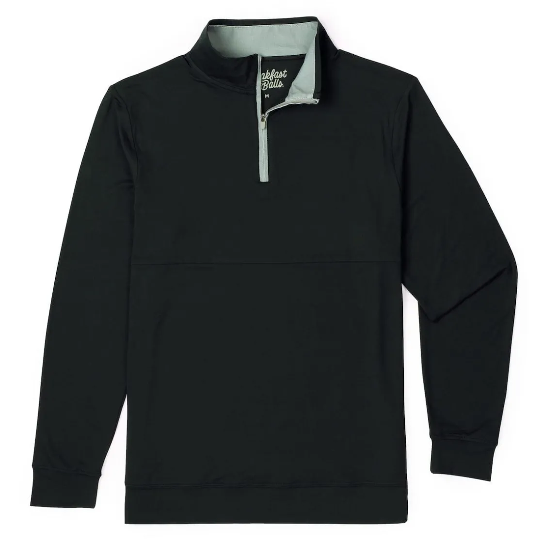 Quarter Zips|Originals|Breakfast Balls ® "Black" – Quarter Zip