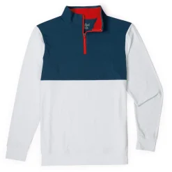 Quarter Zips|Originals|Breakfast Balls ® "Broad Stripes" – Quarter Zip