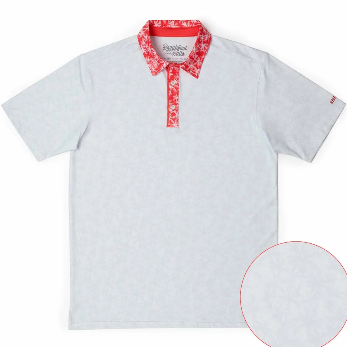 Polos|Basics|Breakfast Balls ® “Droppin’ Palms” All-Day Polo