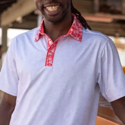 Polos|Basics|Breakfast Balls ® “Droppin’ Palms” All-Day Polo