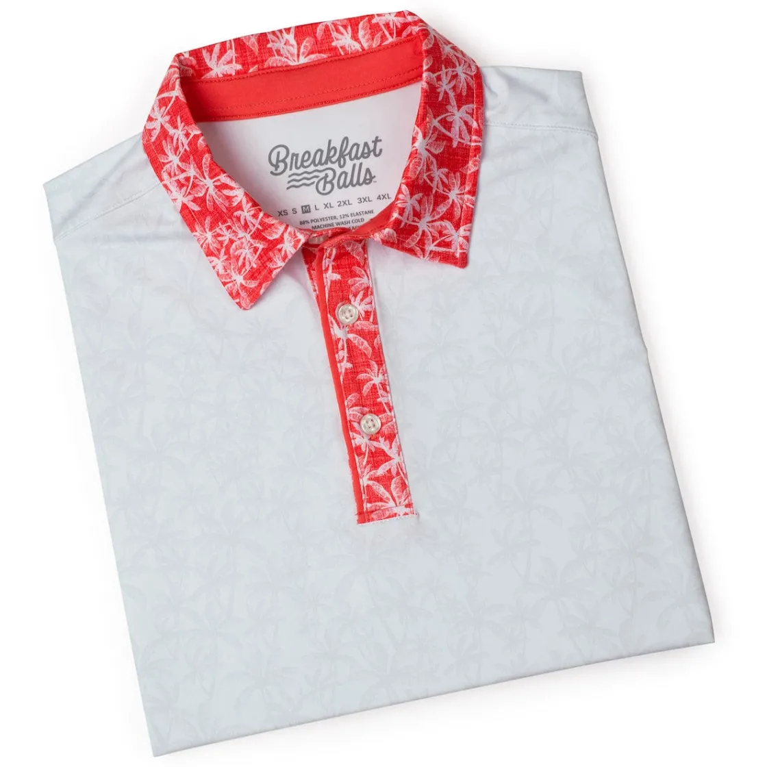 Polos|Basics|Breakfast Balls ® “Droppin’ Palms” All-Day Polo