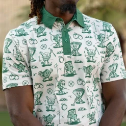 Polos|Tour Threads|Breakfast Balls ® "Fore Course Meal" – All-Day Polo