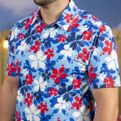 Polos|Originals|Breakfast Balls ® "Liberty Luau" – All-Day Polo