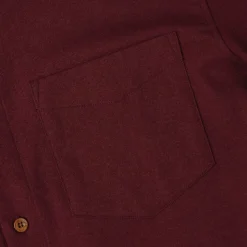 Flannels|Long Sleeves|RSVLTS Burgundy – BorlandFlex™ Long Sleeve Flannel