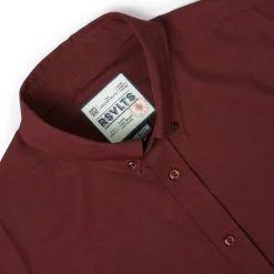 Short Sleeve Shirts|Short Sleeves|RSVLTS Burnt Russet – KUNUFLEX Short Sleeve Shirt